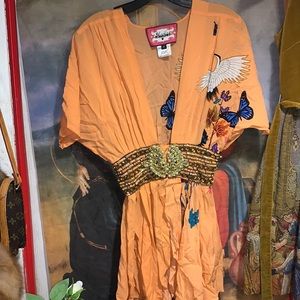 🔥🦅🦁Meghan Chic Aline Flare Embellished atop